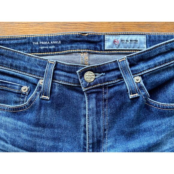 ADRIANO GOLDSCHMIED AG-ED Denim 'The Prima Ankle' Jeans sz 26R - Picture 3 of 14